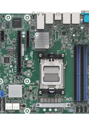 AsRock Rack B650D4U-2L2T/BCM Micro-ATX Server Motherboard Single Socket AMD Ryzen 7000 Series Processors (LGA 1718) B650E PCIe 5.0 Dual 10G LAN