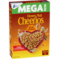 Honey Nut Cheerios, Heart Healthy Gluten Free Breakfast Cereal with Whole Grain Oats, Mega Size, 27.2 oz