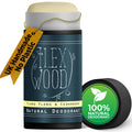 The Ilex Wood - Ylang Ylang & Cedarwood Natural Deodorant - 2.4 fl oz. Natural Deo in Recyclable Cardboard Tube, Vegan, no Plastic, no Alcohol, no Toxins, no Aluminium Salt & Cruelty Free for Women & Men