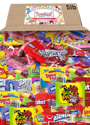 Bulk Candy Individually Wrapped - Parade Kid's Dream, 5lb of Individually Wrapped Party Variety Mix Bag, Kid's Favorite Sweets Giant Assorted Classic Candies for Pinata Filler, Goodie Bag