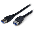 StarTech.com 6 ft Black SuperSpeed USB 3.0 Extension Cable A to A M/F - 2m USB 3 Male to Female Ext Cable/Cord 6ft - 5Gbps (USB3SEXT6BK)