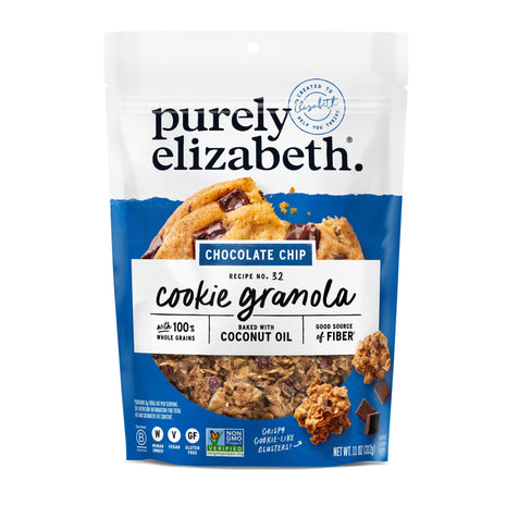 Purely Elizabeth, Cookie Granola Chocolate Chip, 11 Ounce
