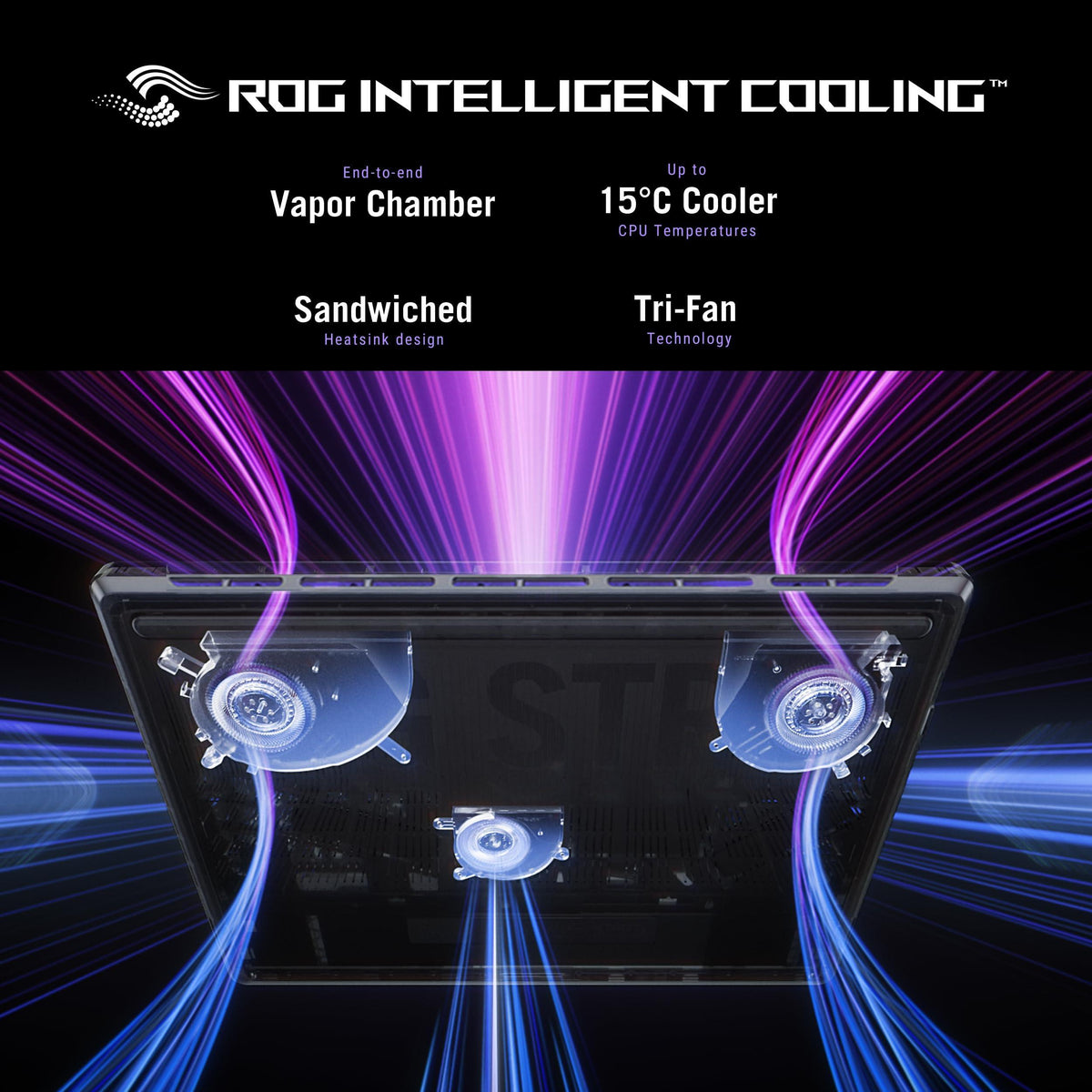 ASUS ROG Strix G16 (2025) Gaming Laptop, 16” FHD+ 16:10 165Hz/3ms Display, NVIDIA® GeForce RTX™ 5070 Laptop GPU, Intel® Core™ i9 Processor 14900HX, 32GB DDR5-5600, 1TB SSD, Wi-Fi 7, Win11 Home