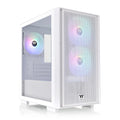 Thermaltake Versa H16 TG ARGB Snow Micro ATX Tower Case; Tempered Glass Side Panel; 3 Pre-Installed ARGB Fans; CA-1Y8-00S6WN-01; 3 Year Warranty