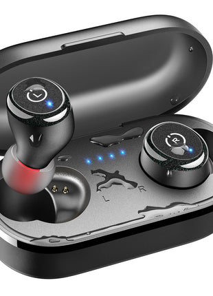 TOZO T10 Wireless Earbuds Bluetooth 5.3 Headphones, App Customize EQ, Ergonomic Design, 55H Playtime, Wireless Charging Case, IPX8 Waterproof Sound in-Ear Headset, New Version