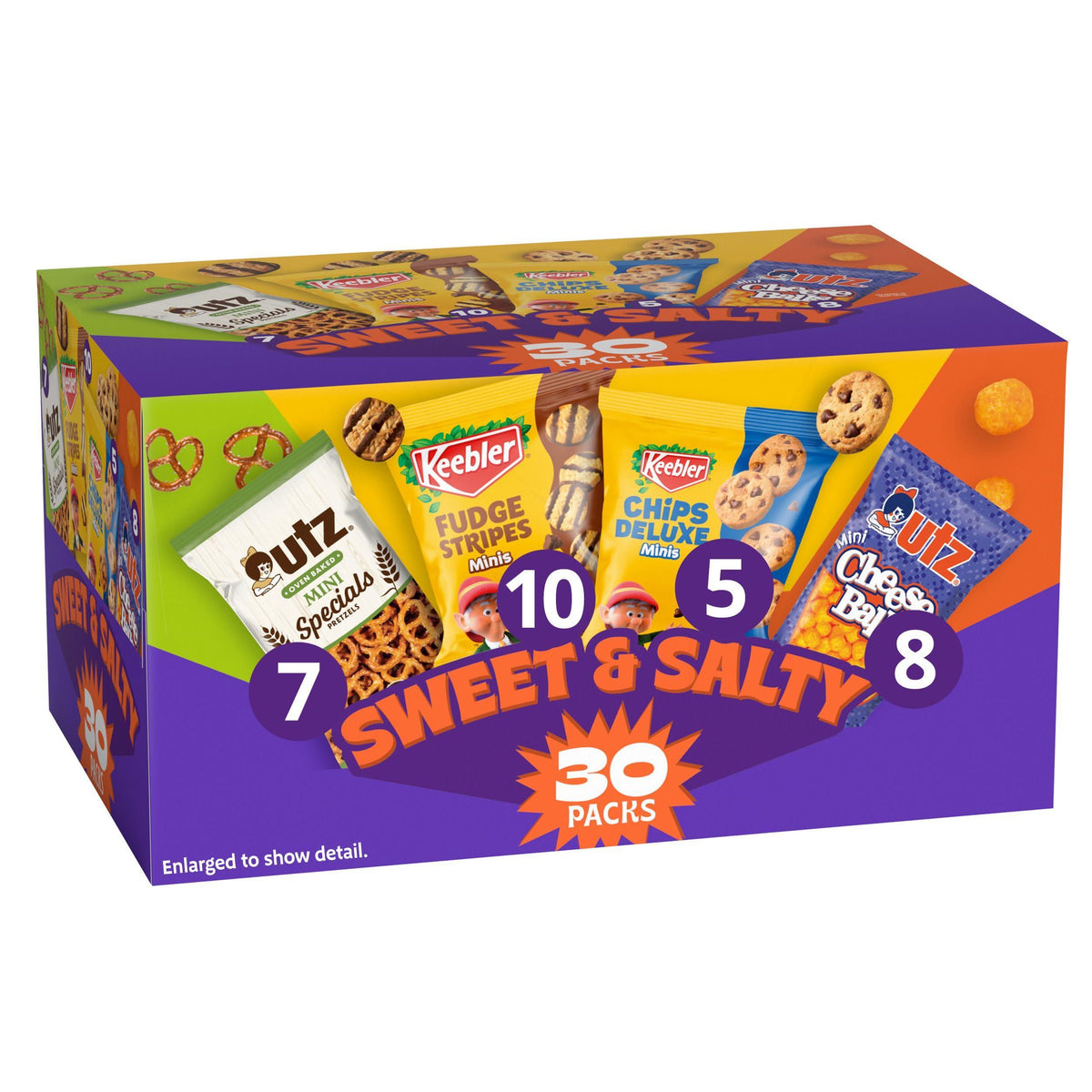 Keebler Cookies and Crackers, Variety Pack, 30 Ct. (Pack of 1)