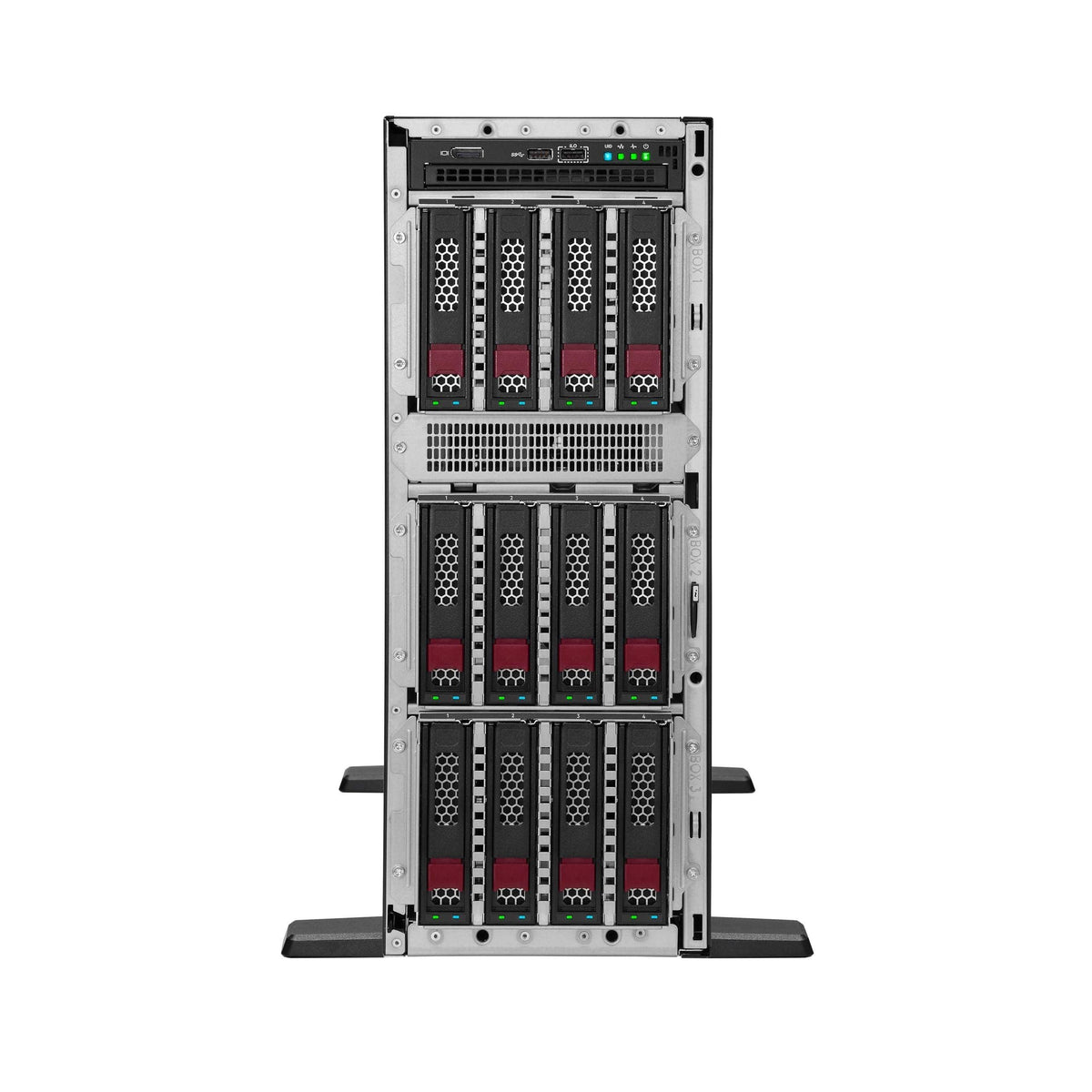 Hewlett Packard Enterprise ProLiant ML350 Gen11 Tower Server w/one Intel Xeon Gold 5416S Processor, 2.0GHz 16‑core 1P 64GB‑R MR408i‑o 8SFF 2x480GB SSD 2x800W RPS (HPE Smart Choice P69313-005)