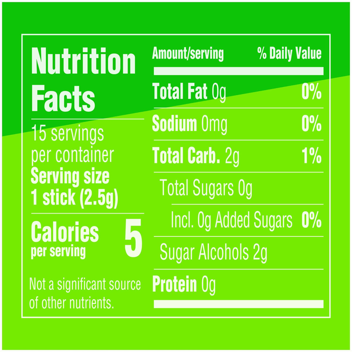 Extra Gum Spearmint Sugarfree Gum Bulk, Individually Wrapped, Perfect for Fresh Breath at School, Work, and Travel 15 Count, Pack of 10