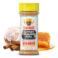 Flavor God Buttery Cinnamon Roll Seasoning Topper Mix, Natural Healthy Blend For Chocolate Donuts, Coffee, Oatmeal, Pancakes, Sandwiches, Fruit, Ice Cream, Low Sodium, Kosher, Gluten & Dairy Free