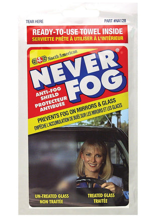 Blue Magic NA128 Never Fog Towelette - Single Pack