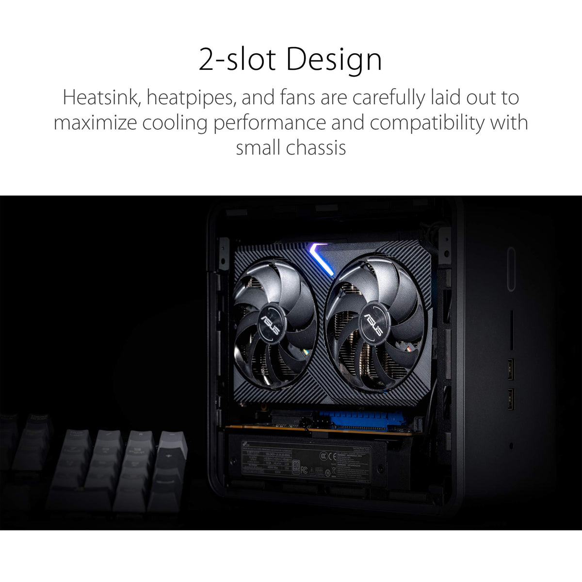ASUS Dual NVIDIA GeForce RTX 3060 V2 OC Edition 12GB GDDR6 Gaming Graphics Card (PCIe 4.0, 12GB GDDR6 Memory, HDMI 2.1, DisplayPort 1.4a, 2-Slot, Axial-tech Fan Design, 0dB Technology)