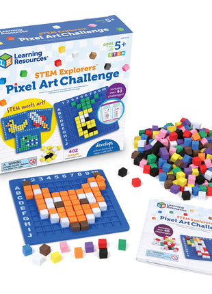 Learning Resources STEM Explorers Pixel Art Challenge