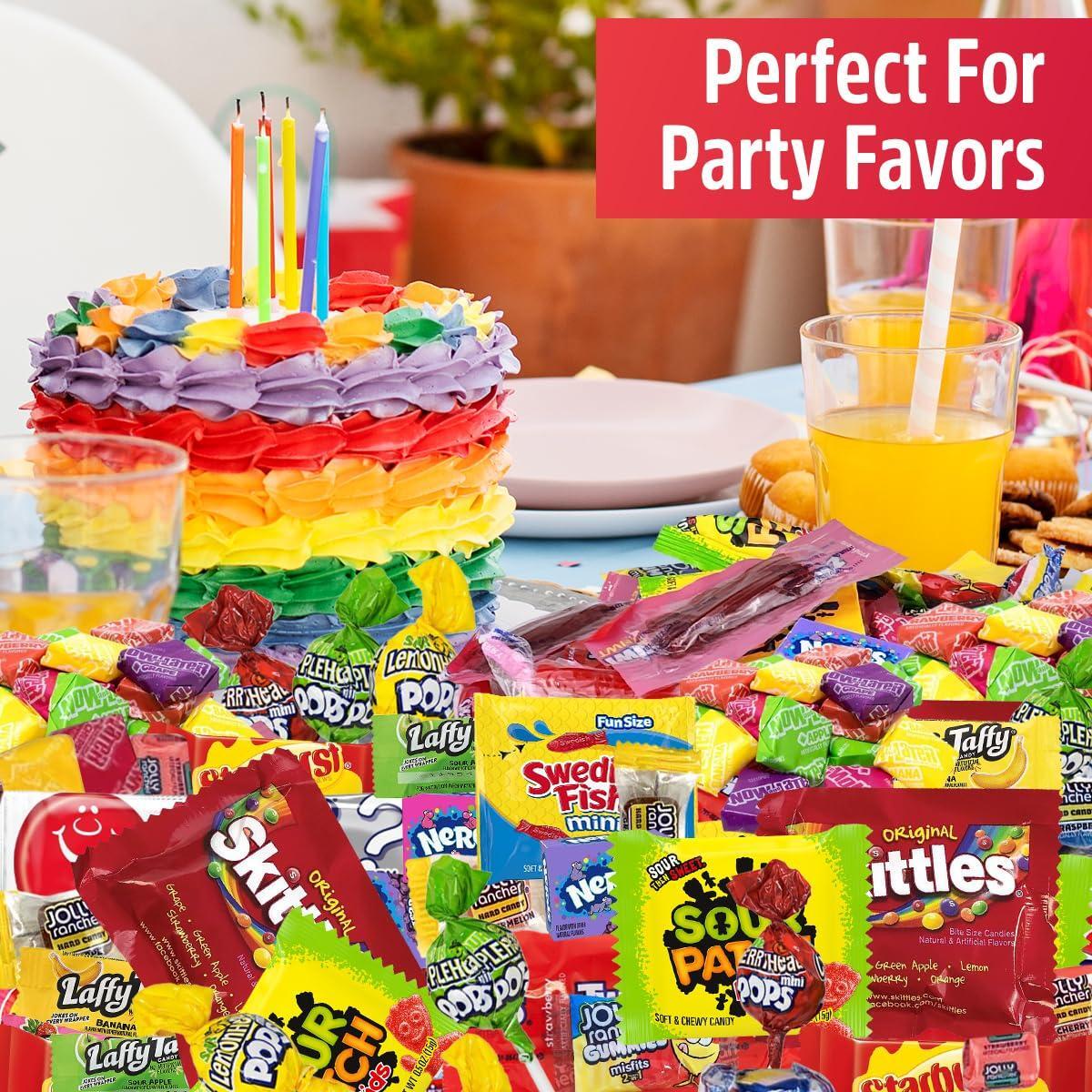 CANDY VARIETY PACK - 2 Lbs Assorted Classic Mix - Bulk Care Package - Office Assortment - Gift Box for Birthday Party, Kids, College Students & Adults (2 lbs)