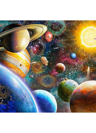 Jigsaw Puzzles 1000 Pieces for Adults(Ages 14+, Families (Space Traveler, Solar System) Pieces Fit Together Perfectly