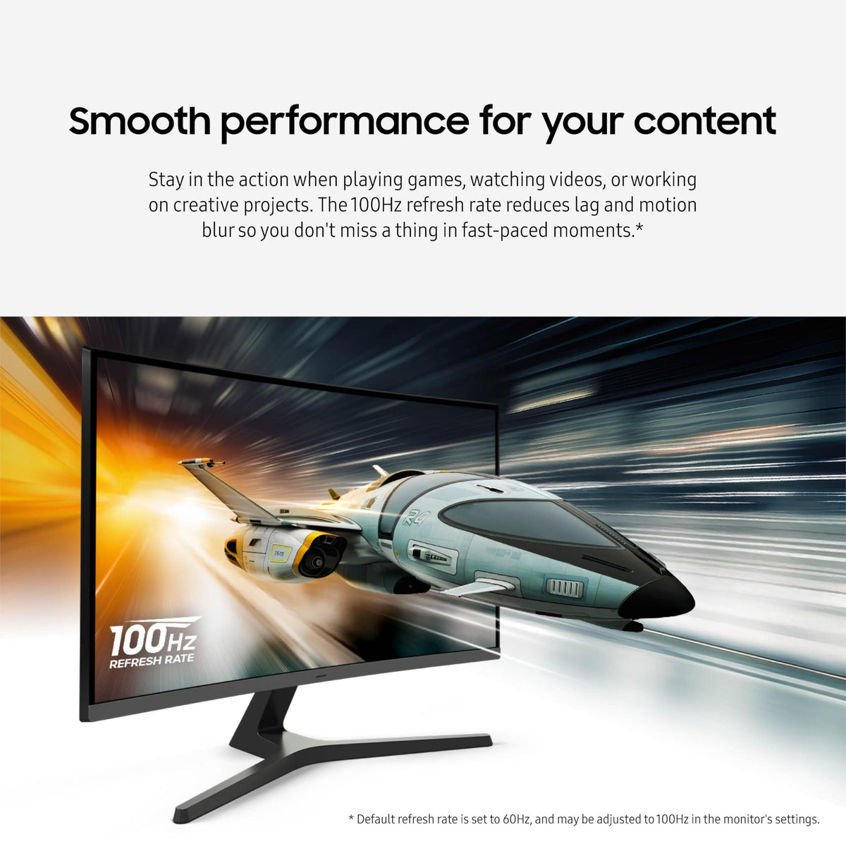 SAMSUNG 32-inch S3 (S39GD) FHD 100Hz Curved Monitor, Game Mode, Eye Saver Mode, Multiple Connectivity with HDMI Port, Built-in Speakers, LS32D396GANXZA, 2025
