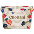 Chobani® Low-Fat Vanilla Greek Yogurt, Mixed Berry on the Bottom 5.3oz 4-pack