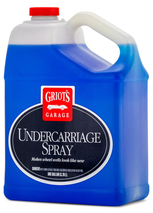Griot's Garage Undercarriage Spray for Car Cleaning and Detailing, Undercoating for Wheel Wells, Frame, Springs, and More, 11139, One Gallon