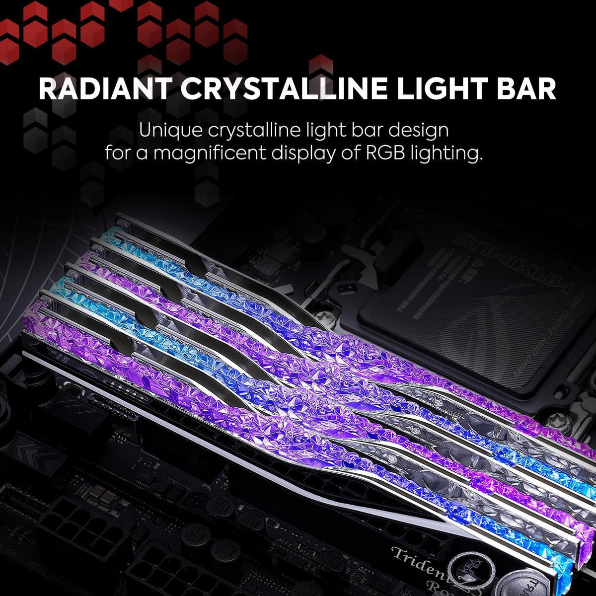 G.SKILL Trident Z5 Royal Neo Series (AMD Expo) DDR5 RAM 96GB (2X 48GB) 6000MT/s CL28-36-36-96 1.35V Desktop Computer Memory U-DIMM -Silver (F5-6000J2836F48GX2-TR5NS)