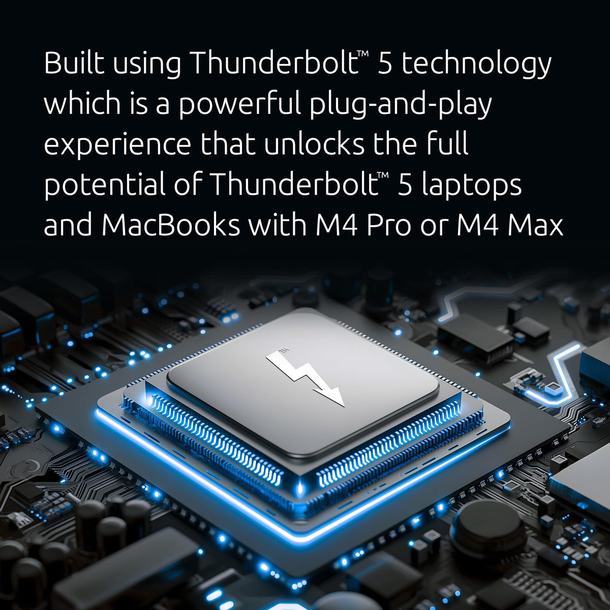 Kensington SD5000T5 Thunderbolt 5 Docking Station – Dual Display for MacBooks M1/M2/M3/M4 Pro and Max; Triple Display for Windows TB5; TB4 Compatible, 140W Power Delivery (K35201NA)