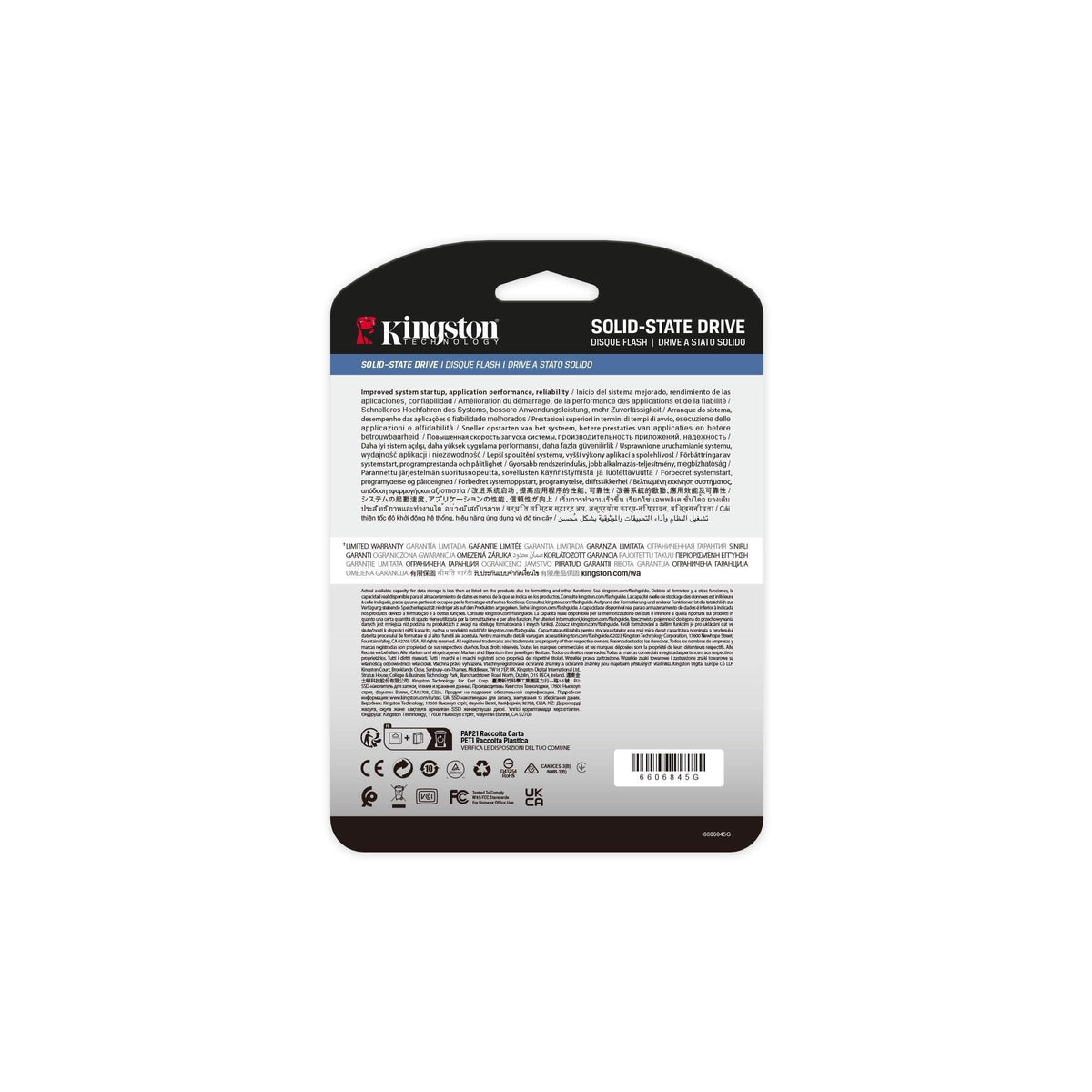 Kingston 3.84TB DC3000ME U.2 PCIe 5.0 NVMe TCG Opal Enterprise Gen5 SSD-SEDC3000ME/3T8