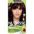 Garnier Hair Color Nutrisse Nourishing Creme, 40 Dark Brown (Dark Chocolate) Permanent Hair Dye, 1 Count (Packaging May Vary)