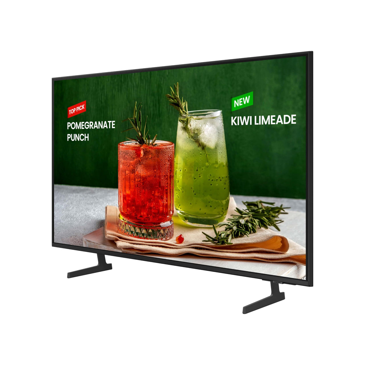 Samsung 50-Inch Class Crystal UHD 4K Bed-H Series HDR Business Pro TV w/ 3-Sided Bezel-Less Slim Design, Use for Digital Signage Displays, Commercial TV, Alexa Built-in, LH50BEDHLGFXGO