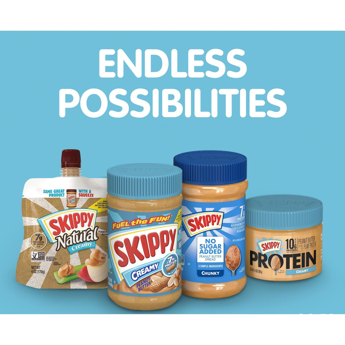 SKIPPY Creamy Peanut Butter, 28 oz