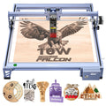 Creality Falcon 10W Laser Engraver Machine, 0.06mm High Precision Laser Engraving Machine 72W Laser Cutter and Engraver Machine for Wood Metal Acrylic Leather, 15.7