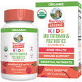MaryRuth Organics Kids Vitamins | USDA Organic | Multivitamin Gummies + Postbiotics for Ages 4+ | Lactobacillus Rhamnosus | Vegan | Non-GMO | 60 Count