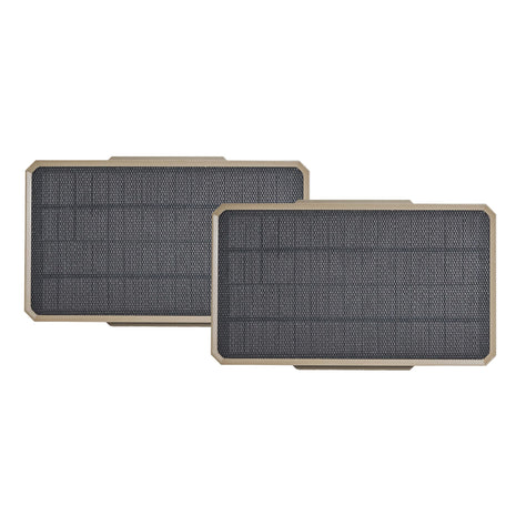 Moultrie - Solar Panel Power Pack - 3.4W - Gen 2 Solar Panel with Battery for Trail Cameras - 7.2v, 3350mAh