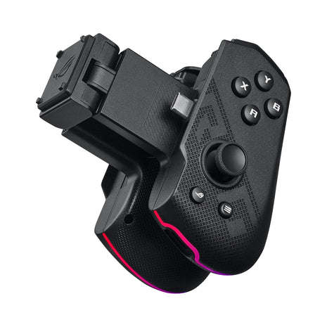 ASUS ROG Tessen Mobile Gaming Controller Android Phones ONLY, Foldable, Compact, Wired USB-C, Programmable, Fast Charging, RGB for Call of Duty: Warzone Mobile, Minecraft, Roblox, 350+ Games