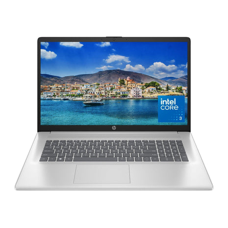 HP 17.3 inch Laptop, HD+ Display, Intel Core 3 100U, 8 GB RAM, 256 GB SSD, Intel Graphics, Windows 11 Home, 17-cn4010nr (2024)