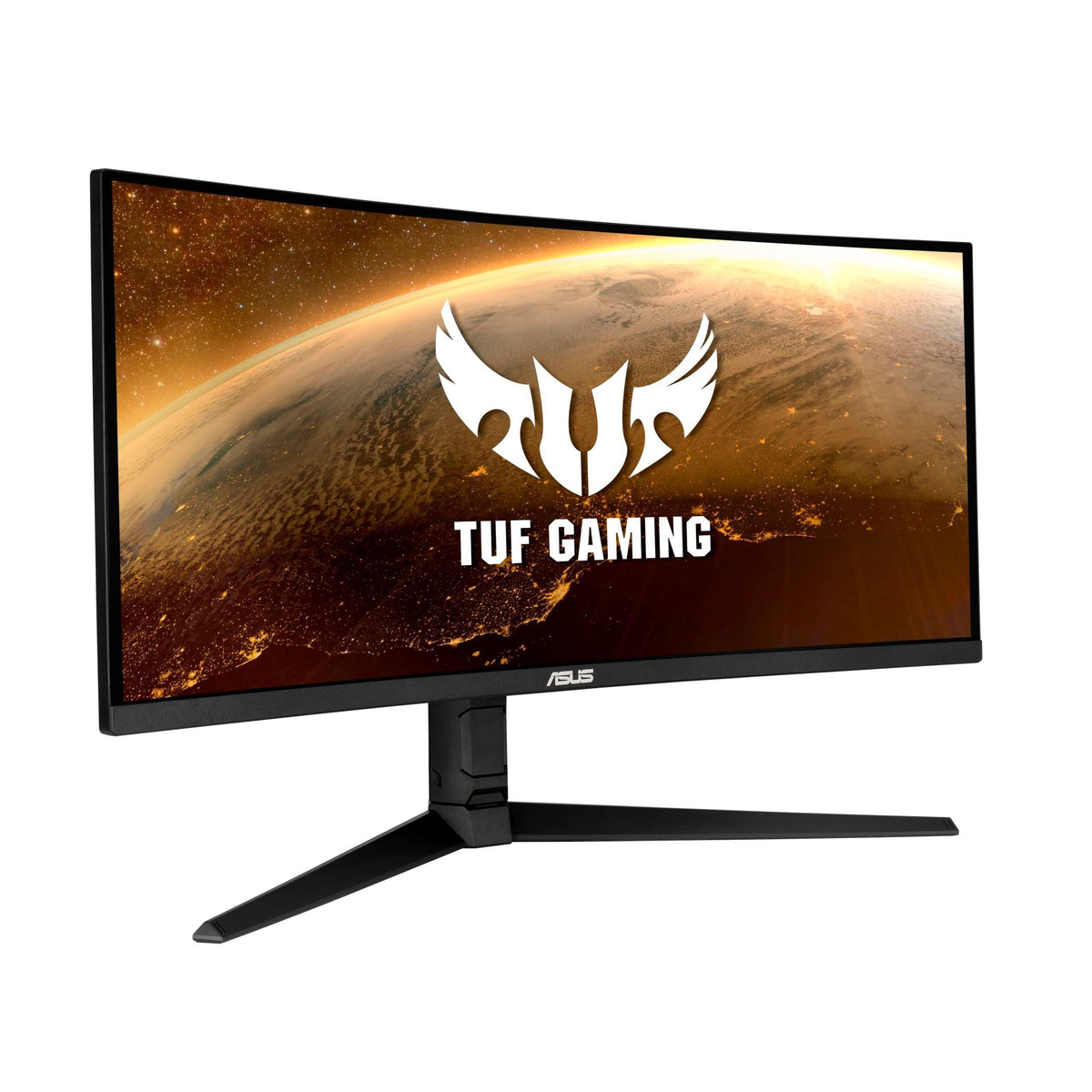 ASUS TUF 34 Inch Curved Gaming Monitor - WQHD (3440x1440), 165Hz, 1ms, Extreme Low Motion Blur, FreeSync Premium, Eye Care, Height Adjustable, DisplayHDR 400, DisplayPort, HDMI, USB - VG34VQL1B