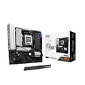 ASRock AMD B850M Pro RS WiFi 6E Socket AM5 Ryzen 9000, 8000 and 7000 Series DDR5 B850 up to 8000+ (OC) MHz 256GB Micro ATX Motherboard M.2 SATA3 6.0 Gb/s PCIe 5.0 Realtek 2.5G LAN BIOS Flashback