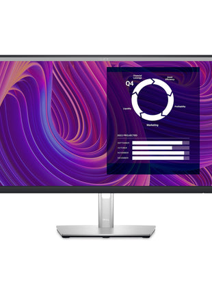Dell P2423D Monitor - 23.80-inches QHD (2560 x 1440) 60Hz Display, sRGB 99%, 5ms Response Time, HDMI/DP/USB 3.2 Gen 1 Connectivity, Height/Tilt/Swivel/Pivot Adjustability, 16.7 Million Colors - Black