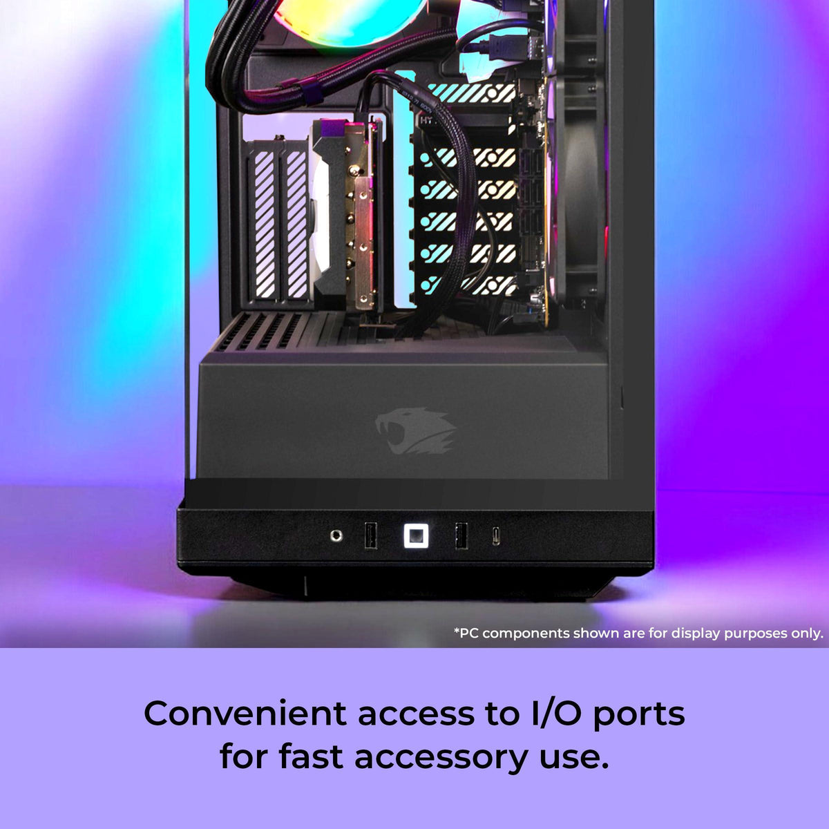 iBUYPOWER Y40 PRO Black Gaming PC Desktop Computer AMD Ryzen 7 9800X3D CPU, AMD Radeon RX 7800 XT 16GB GPU, 32GB DDR5 RGB 5200MHz RAM, 2TB NVMe SSD, Windows 11 Home, Keyboard, Mouse - Y40BA7R78XT01
