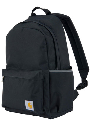 Carhartt Classic 21L Backpack Black | Classic Laptop, Water-Resistant Pack with 15 Laptop Sleeve and Organizational Compartments