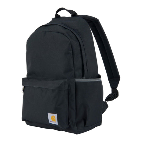 Carhartt Classic 21L Backpack Black | Classic Laptop, Water-Resistant Pack with 15 Laptop Sleeve and Organizational Compartments