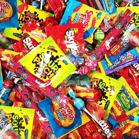 Bulk Candy Mix Variety Pack - 2lb Pack of Individually Wrapped Assorted Sweets for Party Favors, Candy Buffets, Goodie Bags, Gifting, and Office Treats