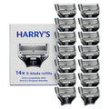Harry's Original Razor Blades for Men - 14 Count - Premium Razor Blade Refill Cartridges - German Engineered