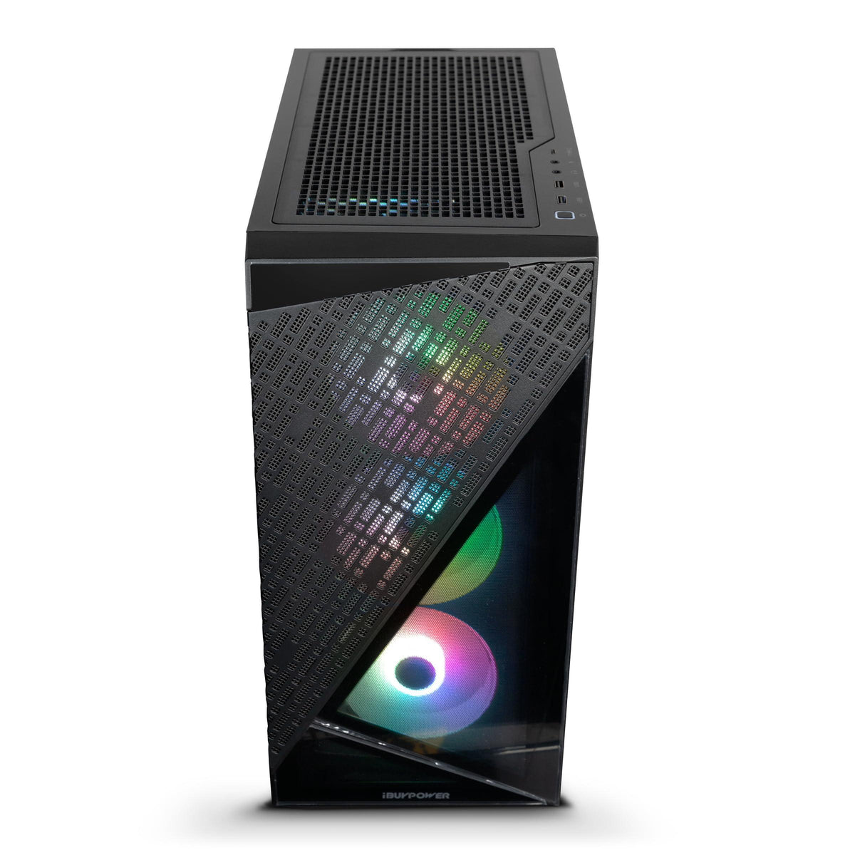 iBUYPOWER SlateMesh Gaming PC Computer Desktop SlateMeshA5N4601 (AMD Ryzen 5 7600, RTX 4060 8GB, 16GB DDR5 5200 Mhz, 500GB NVMe SSD, Windows 11 Home)