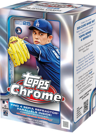 2025 Topps Chrome Baseball - Factory Sealed - Value Box