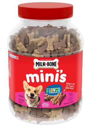 Milk-Bone Mini's Flavor Snacks Dog Treats, 36 Ounce