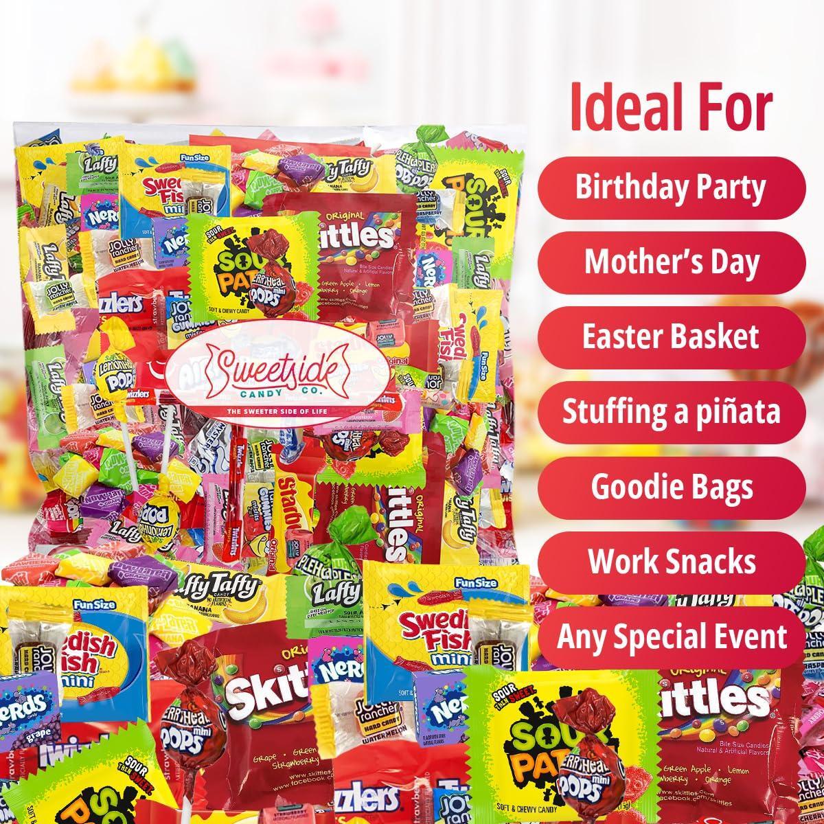 CANDY VARIETY PACK - 2 Lbs Assorted Classic Mix - Bulk Care Package - Office Assortment - Gift Box for Birthday Party, Kids, College Students & Adults (2 lbs)
