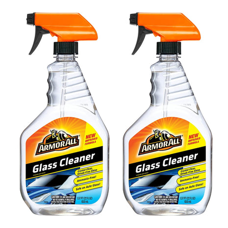 Armor All Auto Glass Cleaner 1.37 pt (22 fl oz) Trigger Spray, 2 Packs