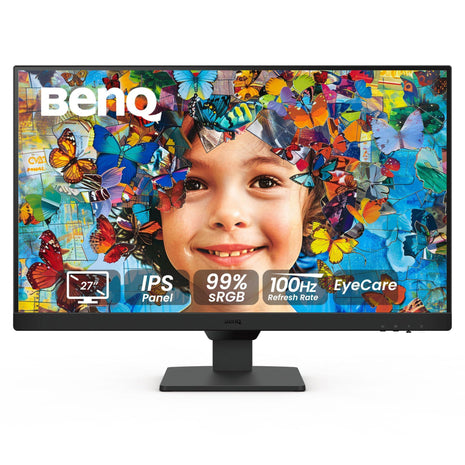 BenQ GW2790 Computer Monitor 27 inch FHD 1920x1080p | IPS | 100 hz | Eye-Care Tech | Low Blue Light | Anti-Glare | Adaptive Brightness | Tilt Screen | Built-in Speakers | DisplayPort | HDMI x2
