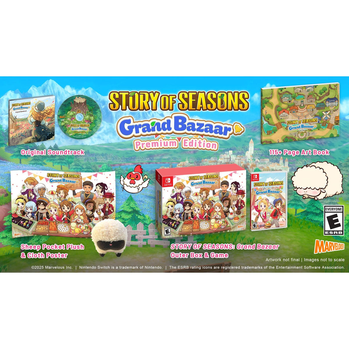 Story of Seasons Grand Bazaar Premium Edition Nintendo Switch