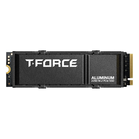 TEAMGROUP T-Force G70 PRO Aluminum Heatsink 2TB DRAM SLC Cache 3D TLC NAND NVMe InnoGrit PCIe Gen4x4 M.2 2280 Gaming Internal SSD Works with PS5 Read/Write 7400/6800 MB/s TM8FFH002T0C128