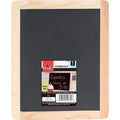 Plaid Double Sided Framed Chalkboard, 8.5 inchX10.5 inch, 1 Pack