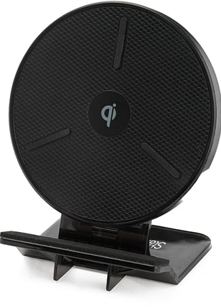 StarTech.com 15W Qi Wireless Charging Stand - Qi Certified Wireless Charger Stand or Pad - Adjustable - Universal Wireless Charging Pad for Smartphone - iPhone/Samsung Galaxy/Google Pixel (QWCHSTAND)